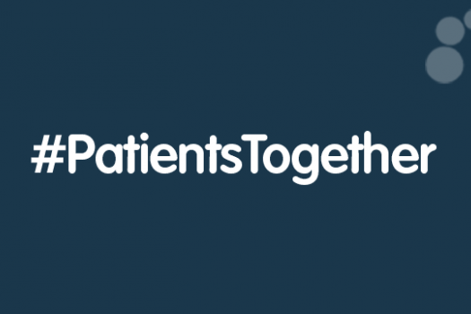 Patients Together hashtag