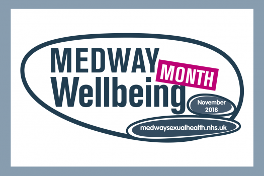 Logo for Medway Wellbeing Month 2018