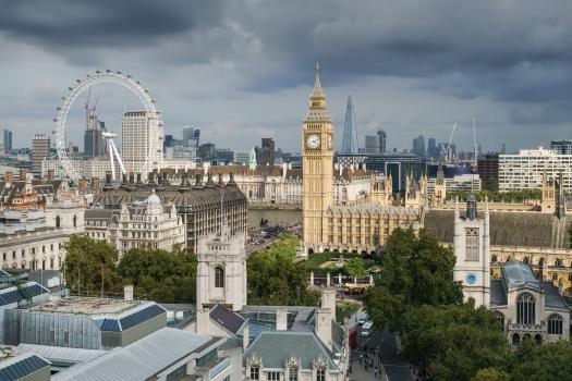 London skyline