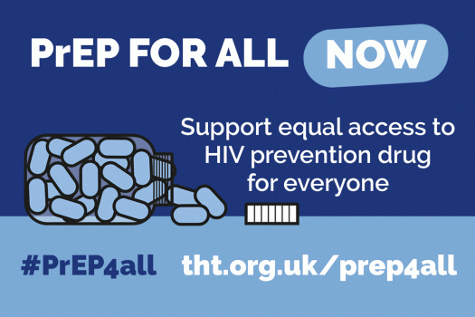 PrEP for all NOW #PrEP4All