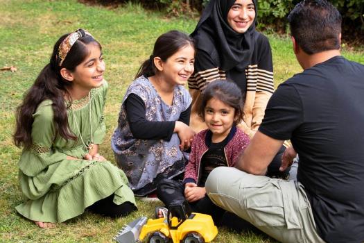 Afghan family